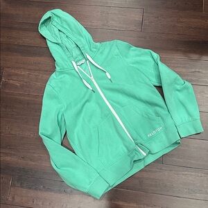 Peloton Mint Green Hoodie with White Accents